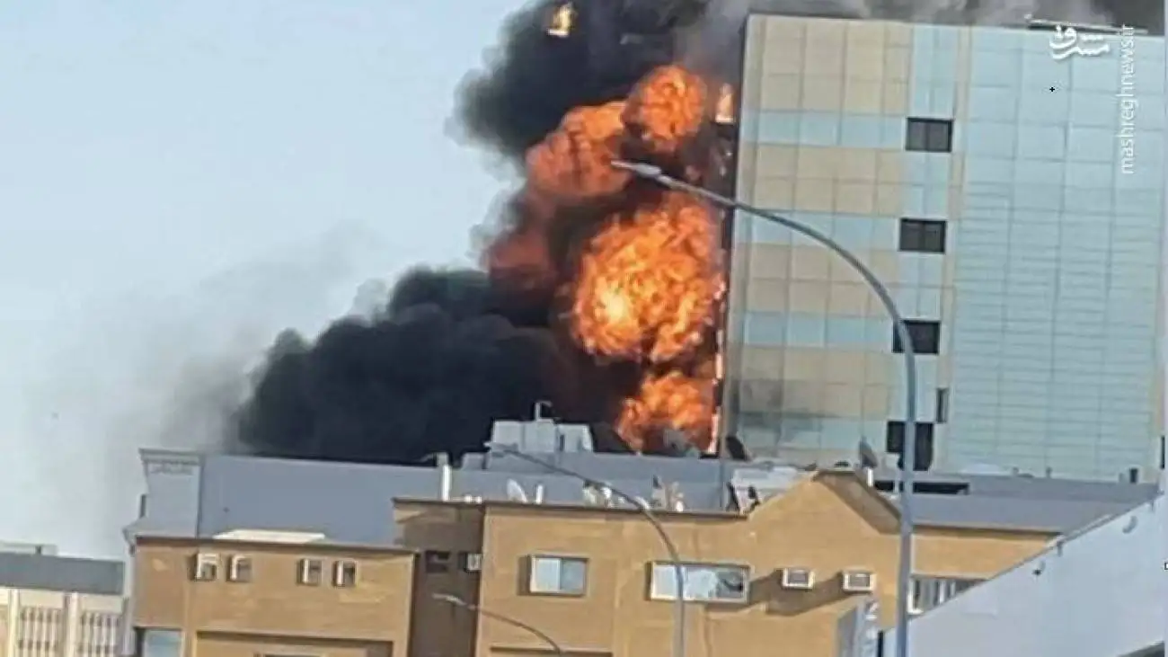 ویدیو  -  آتش سوزی در هتل پنج ستاره هیلتون در پایتخت نپال