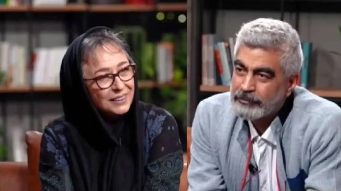 تعریف و تحسین سروش صحت از زیبایی آزینا حاجیان  -  به چشم خواهری خیلی زیبا هستید -  فتبارک الله احسن الخالقین