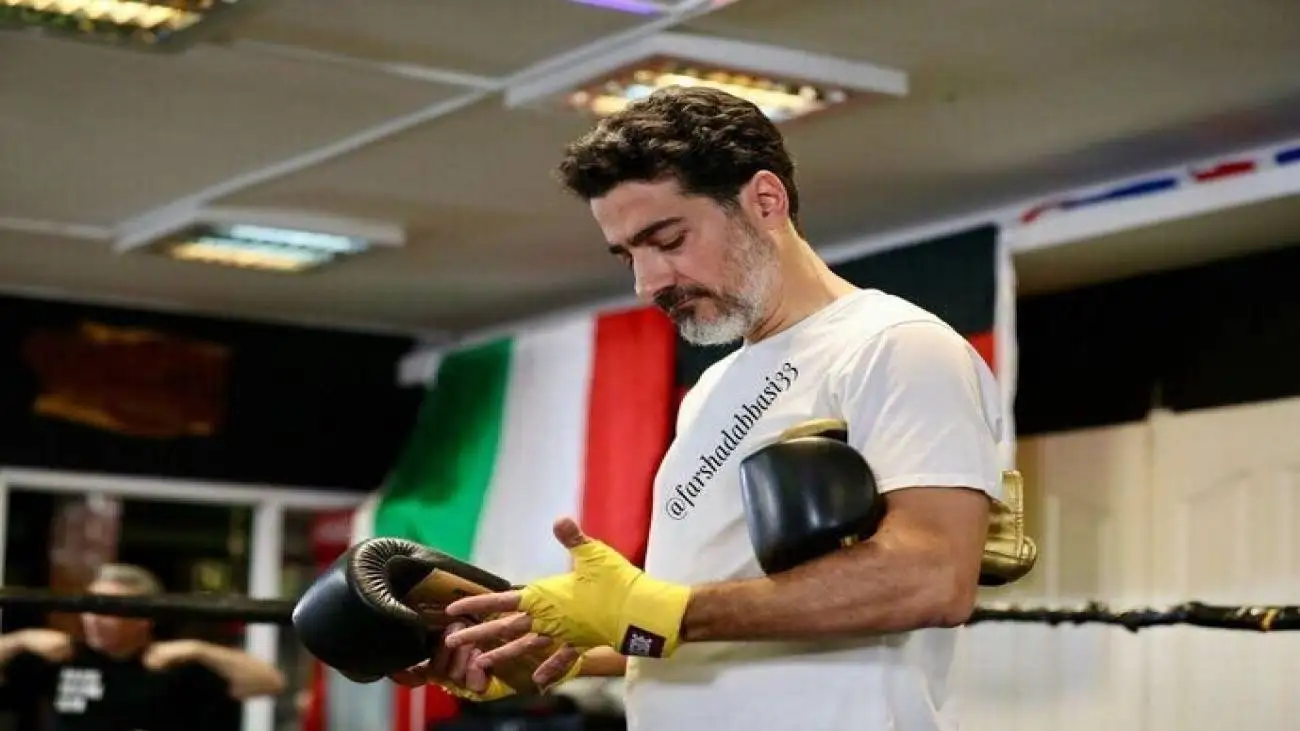 ویدیو  -  تمرینات متفاوت همایون شجریان در باشگاه بوکس