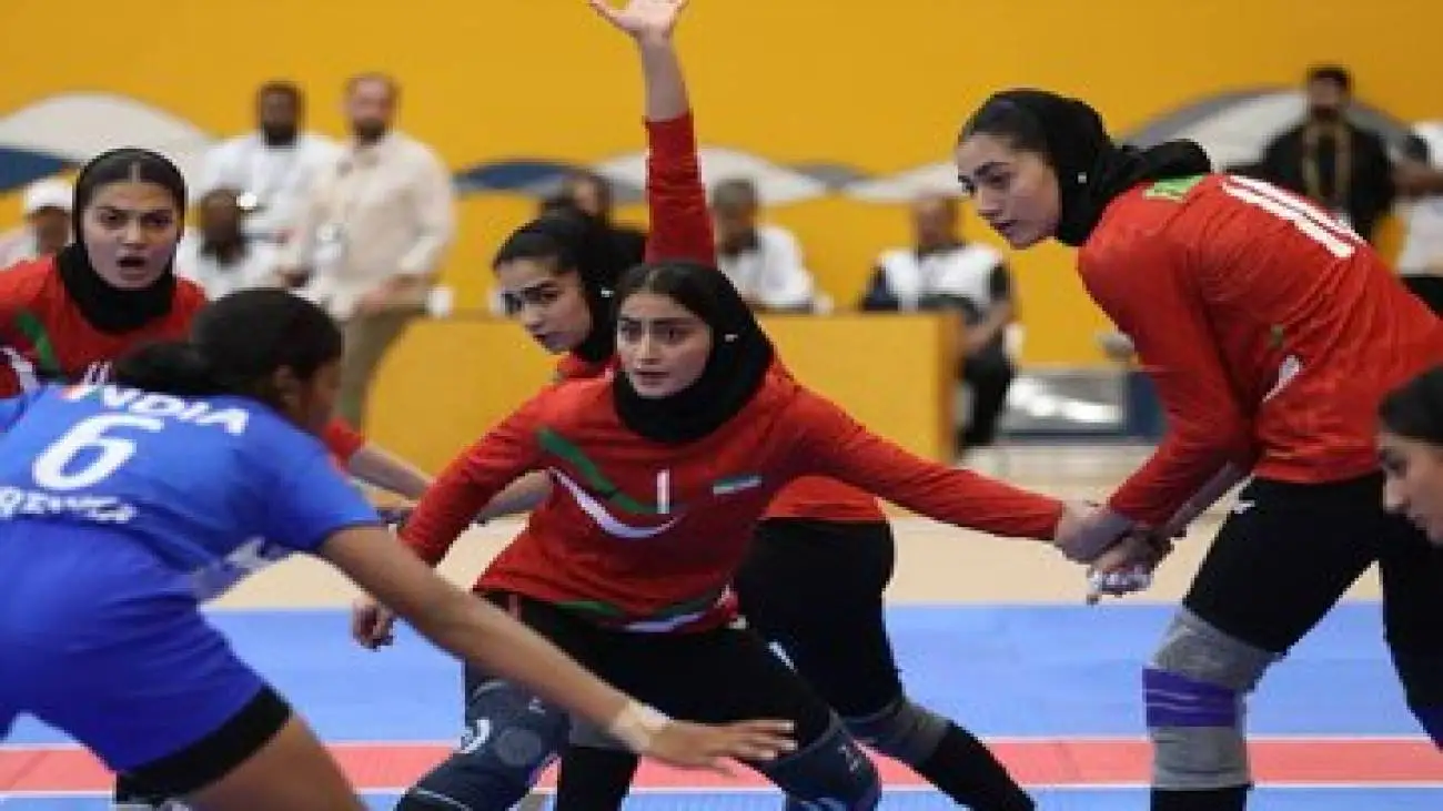 شکست کبدی کاران زن ایران مقابل چین تایپه