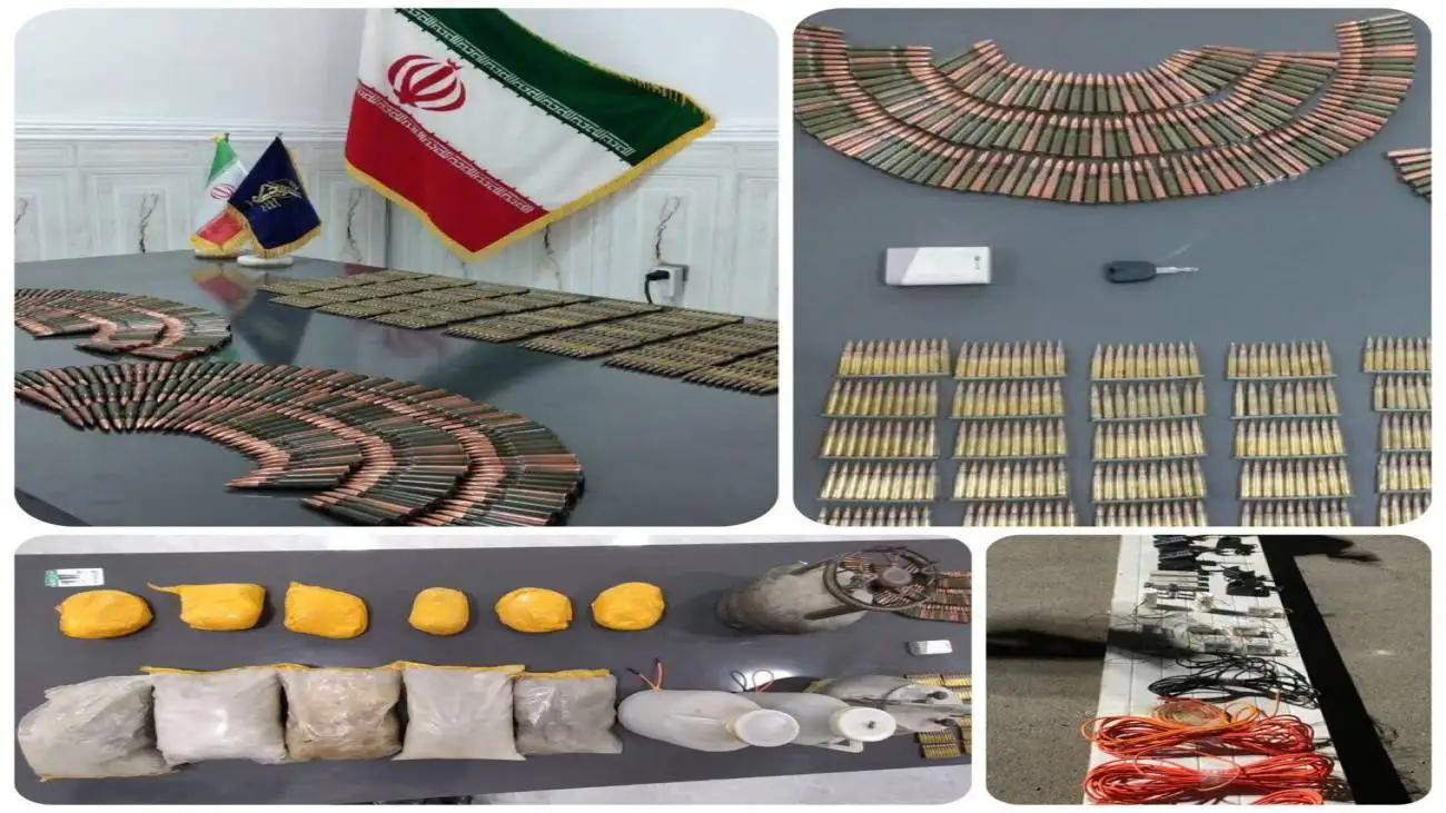ببینید در پاکسازی خانه امن تروریست ها چه تسلیحاتی شناسایی شد+ تصویر  -  از بمب آماده تا تله و ....