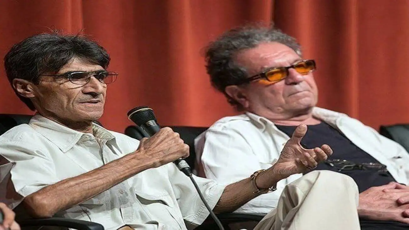 ویدیو  -  قابی ماندگار از داریوش مهرجویی و ناصر تقوایی