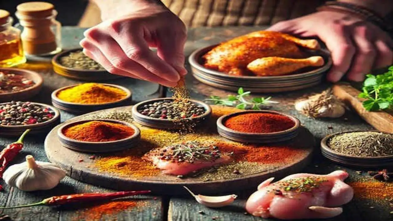 بهترین ترکیب ادویه برای پخت مرغ؛ راز خوشمزه  شدن مرغ
