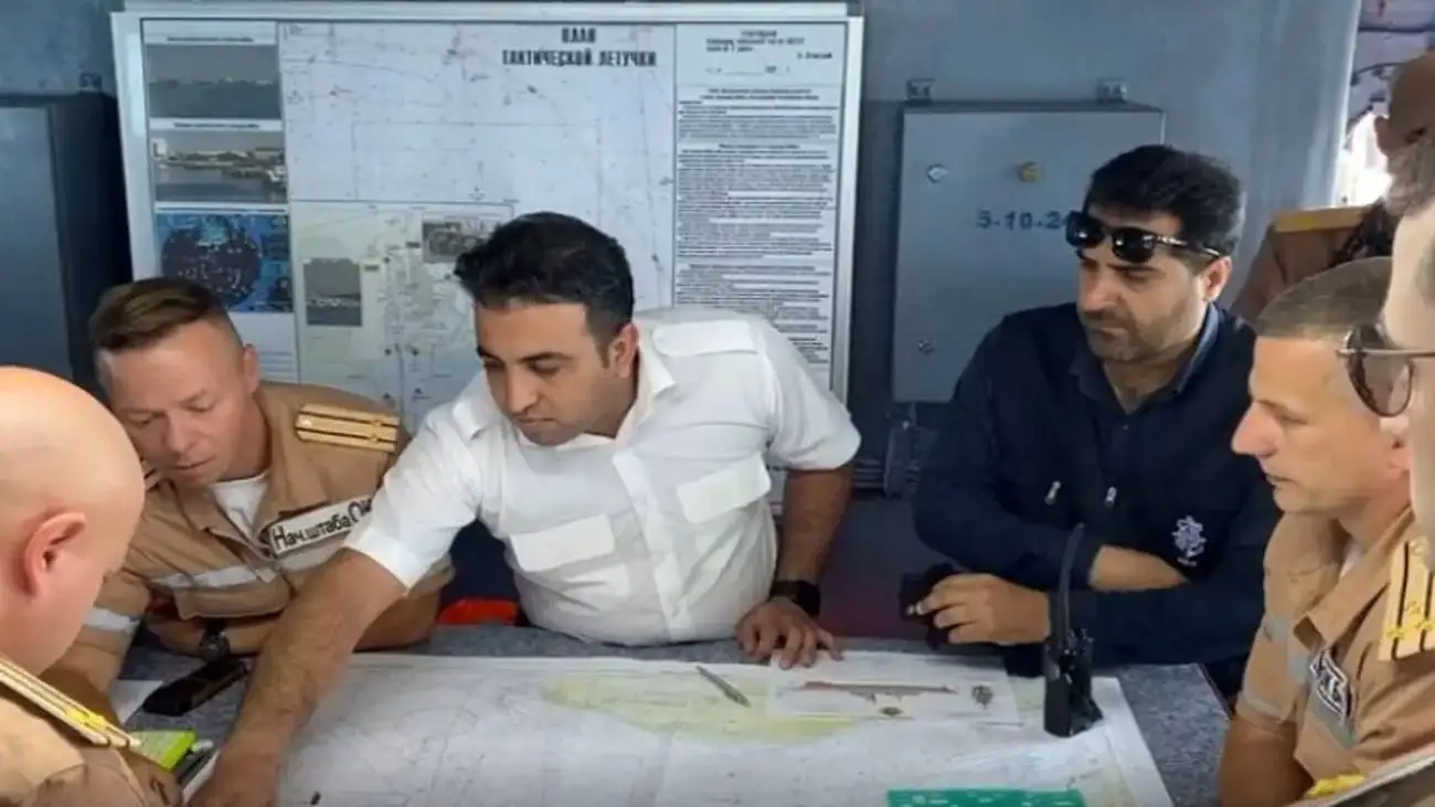 ویدیو  -  رزمایش مشترک ناوچه "استویکی" روسیه و نیروی دریایی ایران در دریای عمان