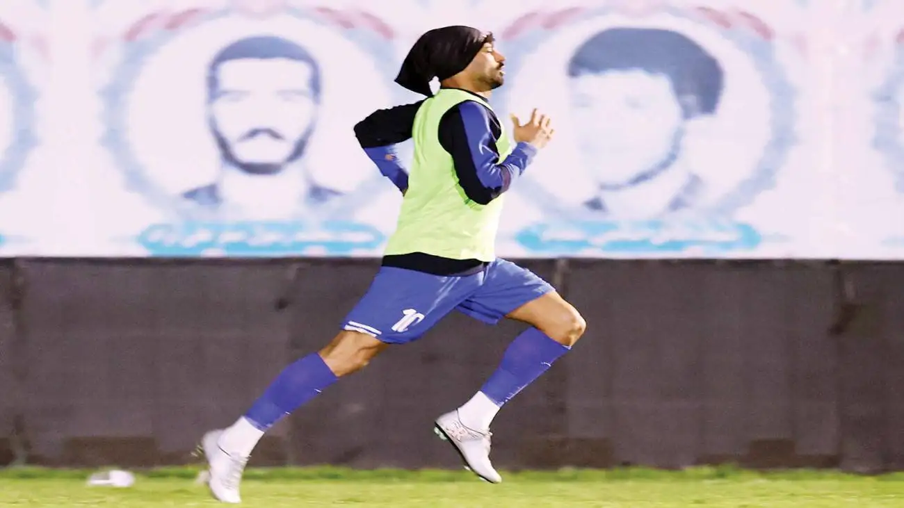 وقتی ستاره استقلال  فیگور و رخ هادی چوپان را می گیرد + ویدئو