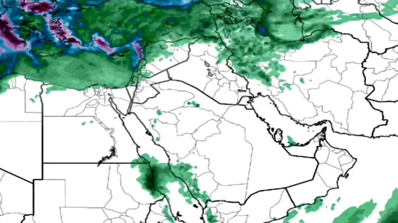 نقشه بارندگی ها در ایران تا 21 آذر؛ باران و برف بیشتر مناطق کشور را فرا می گیرد