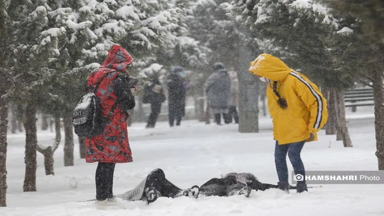 برف، باران، کولاک، سرما و آلودگی هوا در راه است  -  هشدار زرد هواشناسی برای این مناطق  -  احتمال قطعی برق هم هست