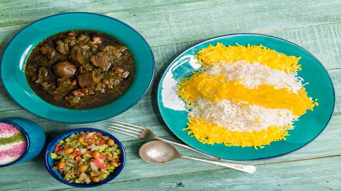 راز پخت یک قورمه سبزی لعاب دار ، خوشمزه و جا افتاده