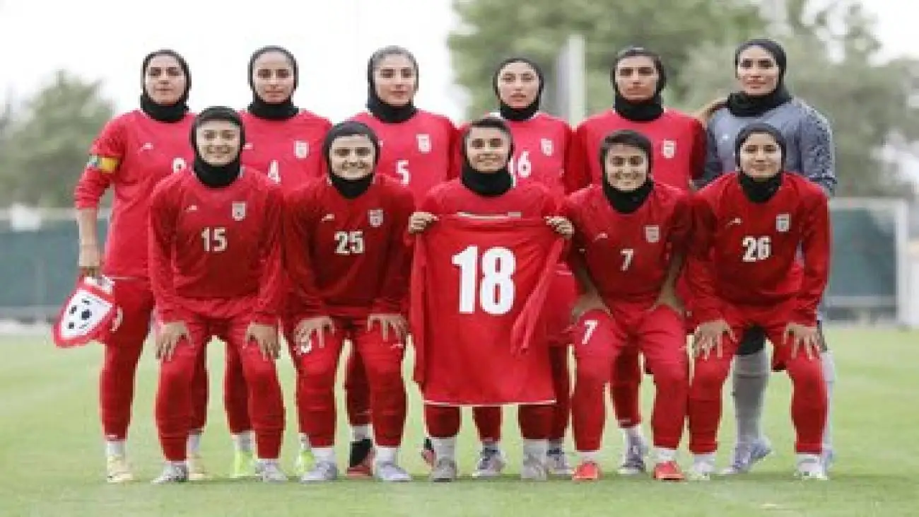 جشنواره گل زنان ایران مقابل عراق در اولین بازی تدارکاتی