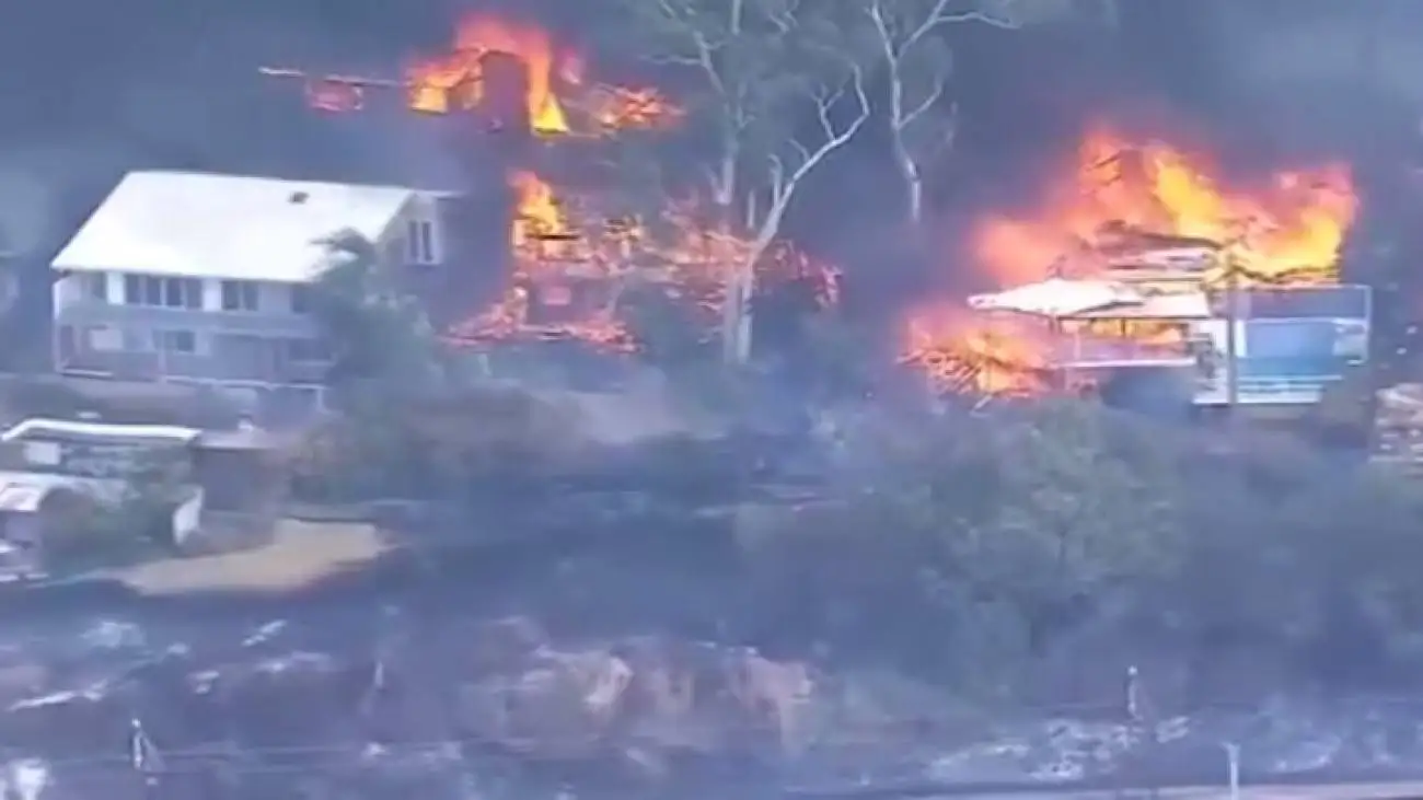 آتش سوزی مهیب در استرالیا  -  ویدئو