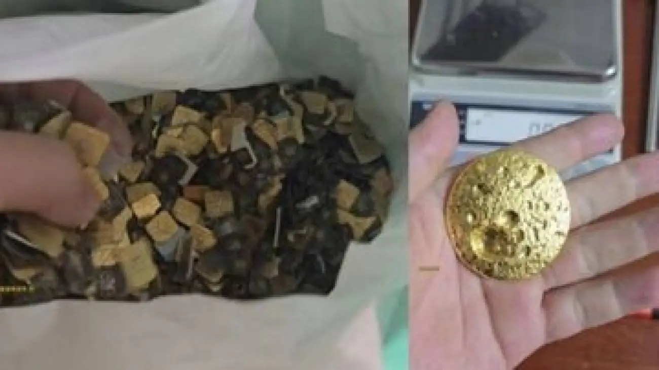 کار پرسود یک بلاگر؛ استخراج طلا از وسایل بازیافتی الکترونیکی