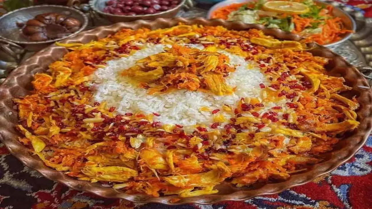 دستور تهیه هویج  پلو  برای سحری