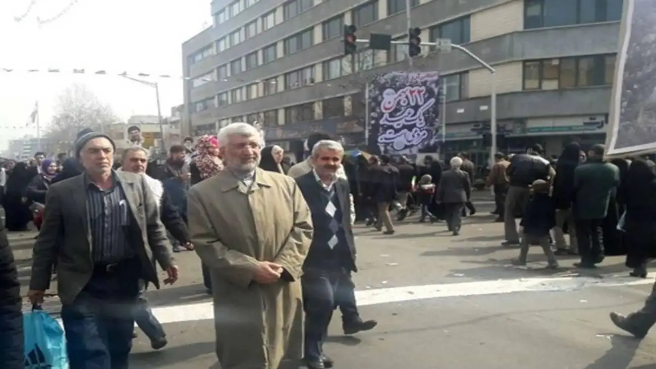 ویدیو  -  حضور سعید جلیلی در راهپیمایی 22 بهمن