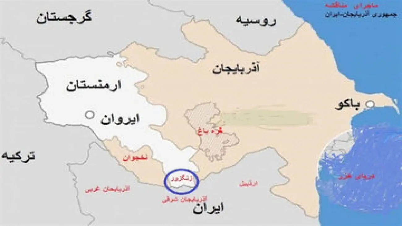 واکنش کرملین به تحولات زنگزور:یک موضوع مرتبط با حاکمیت جمهوری آذربایجان و ارمنستان است