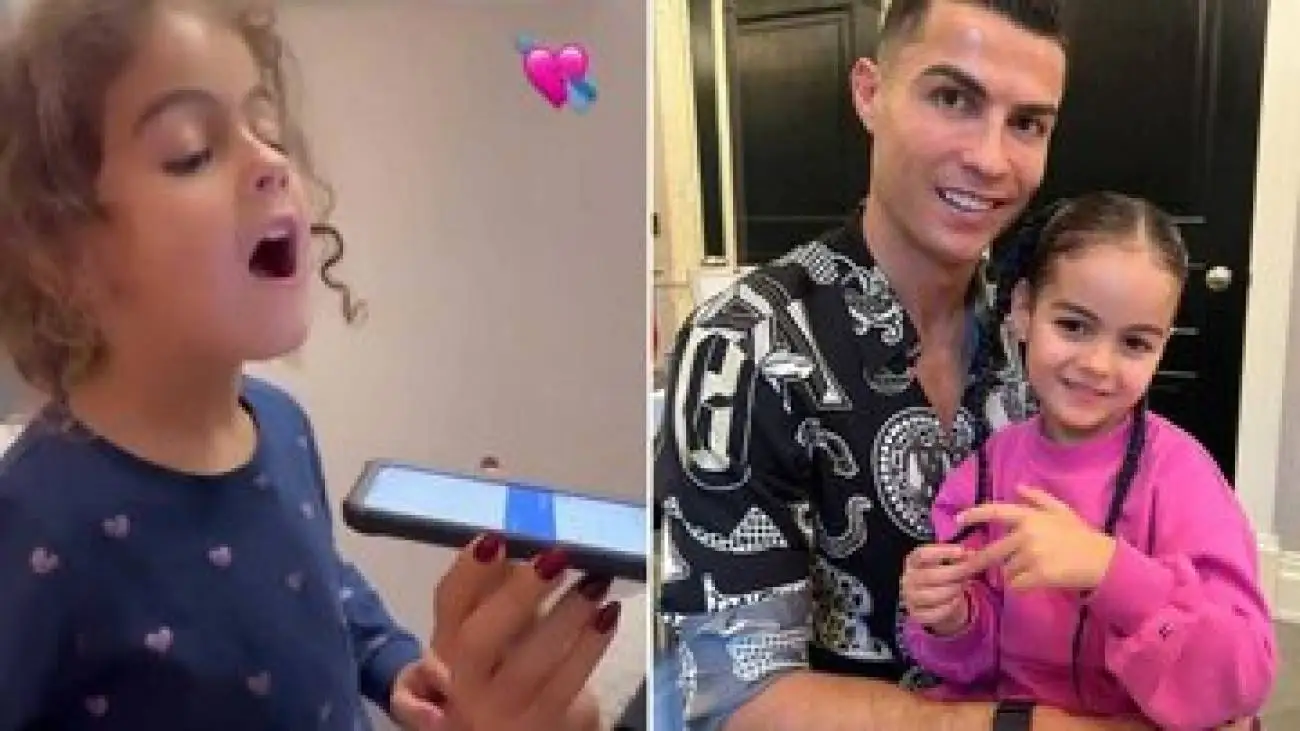 عکس -  هدیه ویژه رونالدو به دخترش