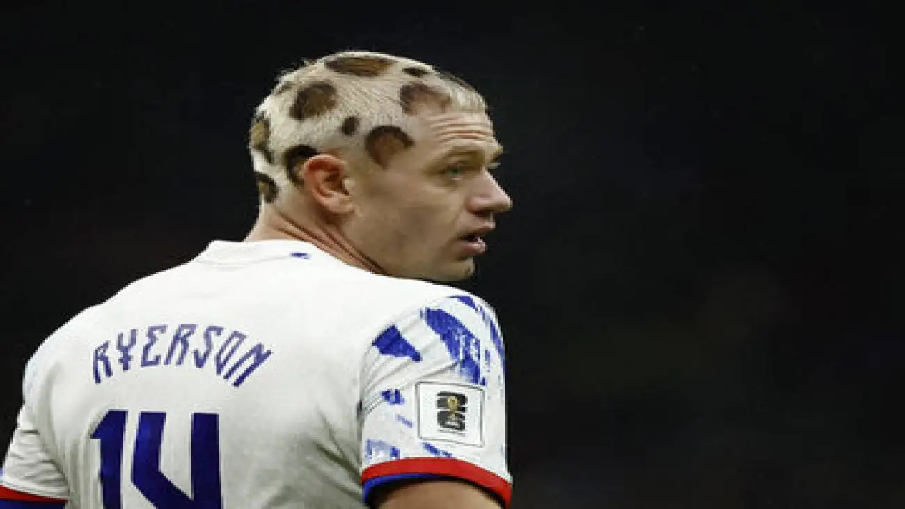 عکس -  مدل موی ستاره تیم ملی نروژ با طرح پلنگ ایرانی