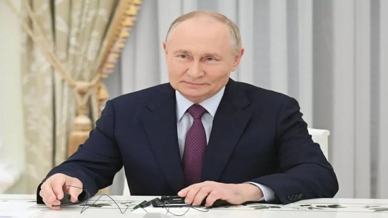 ویدیو  -  مراسم خواستگاری در جلسه خبری ولادمیر پوتین