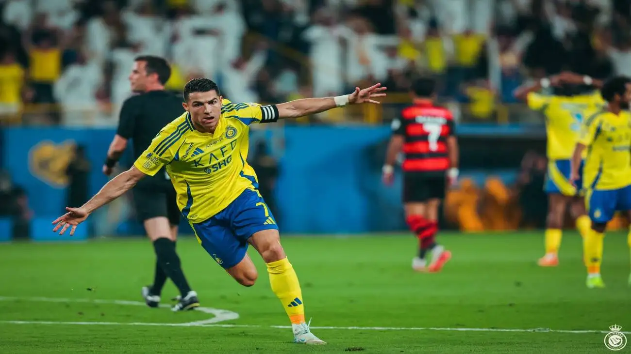 تصویر  -  پیام تبریک یک استقلالی برای کریستیانو رونالدو