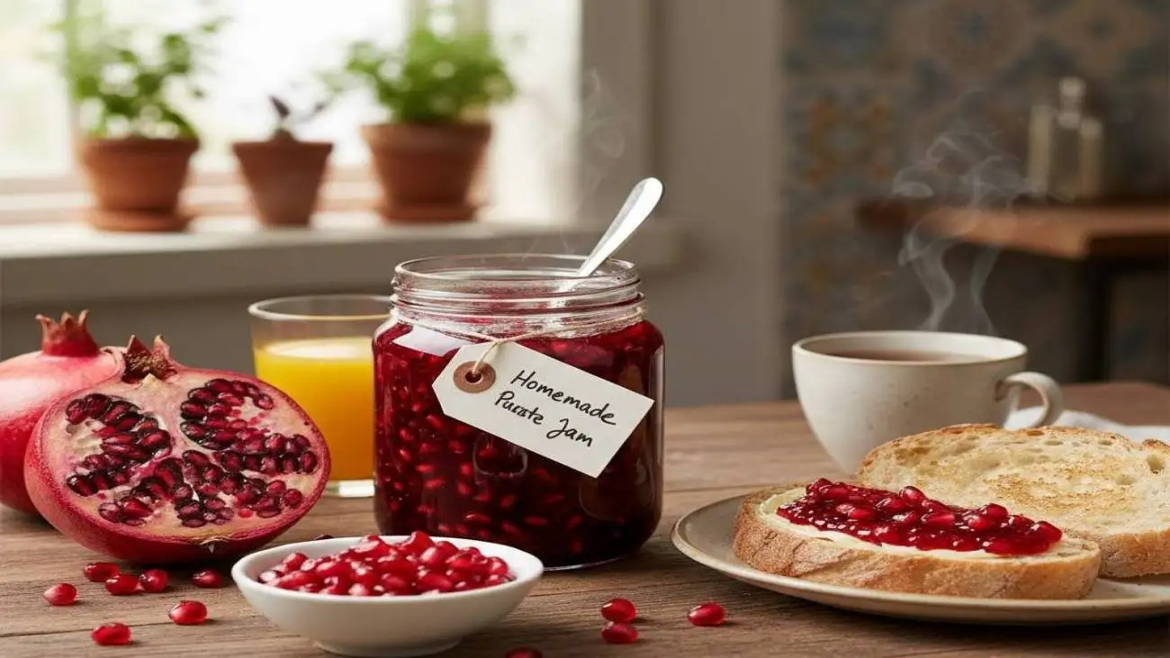 چطور مربای انار درست کنیم که نه شکرک بزند، نه تیره شود و همیشه خوشرنگ بماند؟