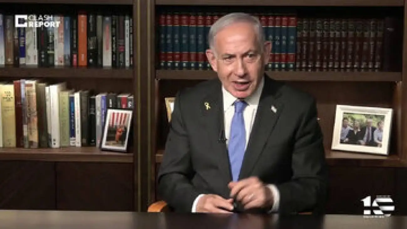 تصویر  -  تصویری از حضور داماد ترامپ و ویتکاف در جلسه با نتانیاهو!