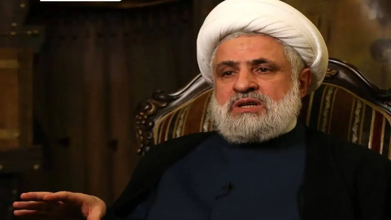 شیخ نعیم قاسم: حملات اسرائیل به لبنان، با اطلاع آمریکا صورت می گیرد  -  دولت لبنان صدایش را بلند کند  -  باید بر آمریکا اعمال فشار کنند