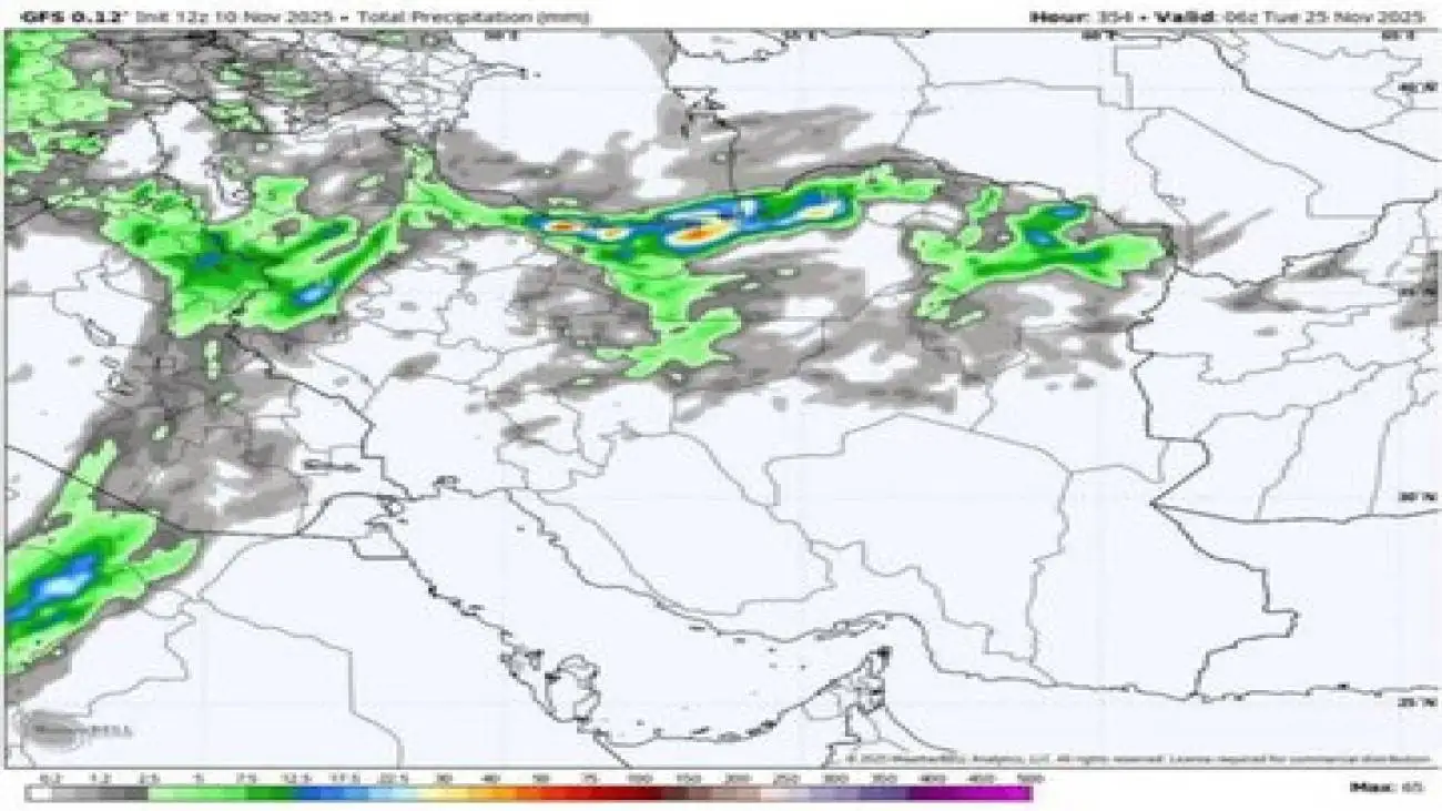 توضیحات کارشناس هواشناسی درمورد ورود سامانه بارشی جدید به کشور