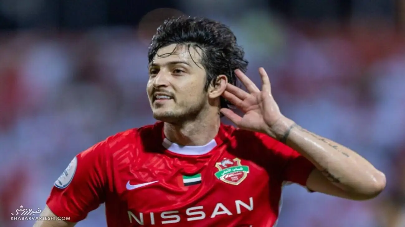 ویدیو  -  گل اول شباب الاهلی به الجزیره توسط سردار آزمون