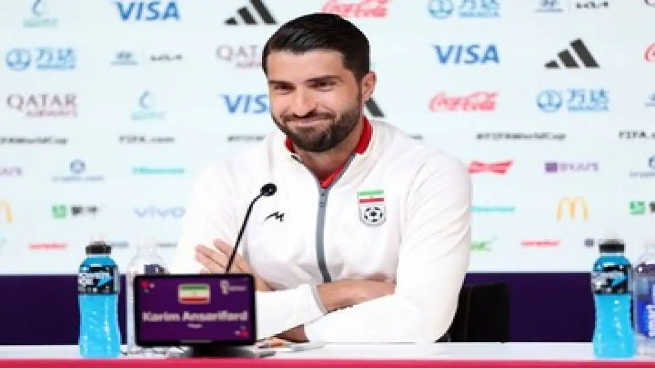 عکس -  کریم انصاری فرد در دوره مدیریتی یوفا در باشگاه پاری سن ژرمن