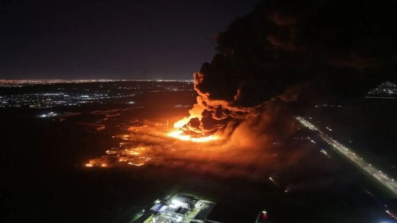 ویدیو  -  تصویر هوایی از لحظه انفجار مهیب در آرژانتین