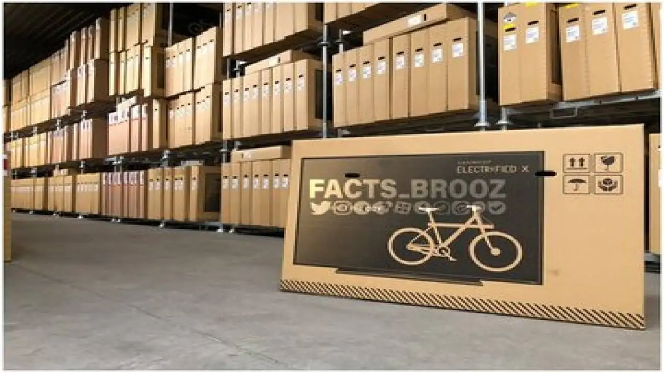 تصویر  -  بسته بندی خلاقانه شرکت آلمانی برای کاهش خسارت حمل ونقل دوچرخه!