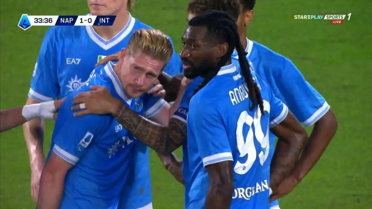 ویدیو  -  اشک های دی بروینه پس از مصدومیت و تعویض!