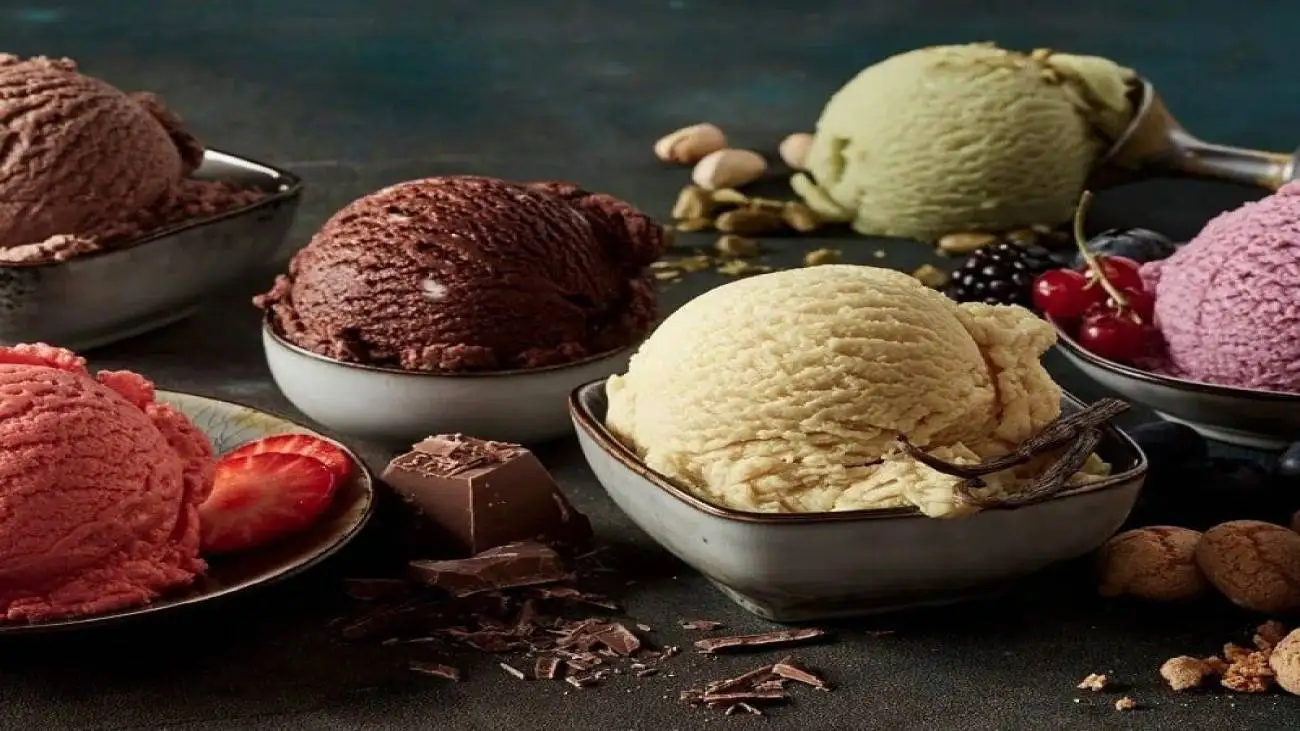 درست کردن بستنی پروتئینی بدون شکر
