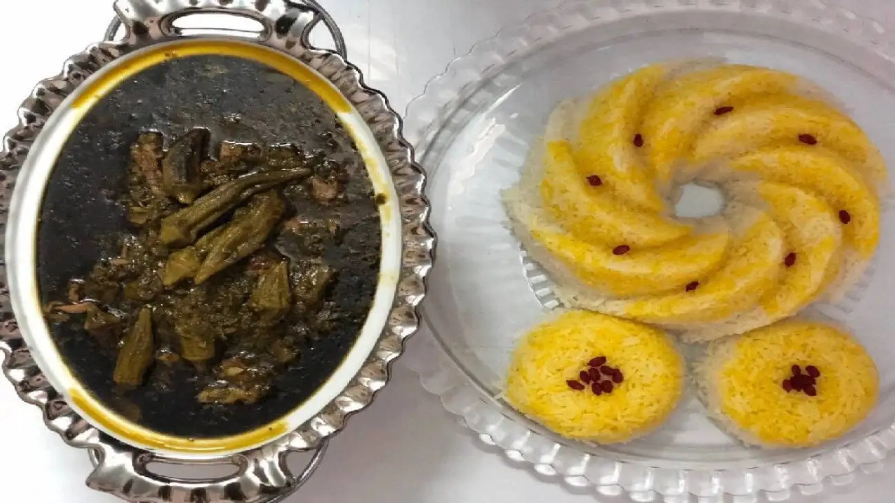 خورش بامیه با سبزی؛ با عطر و طعم متفاوت و بی نظیر