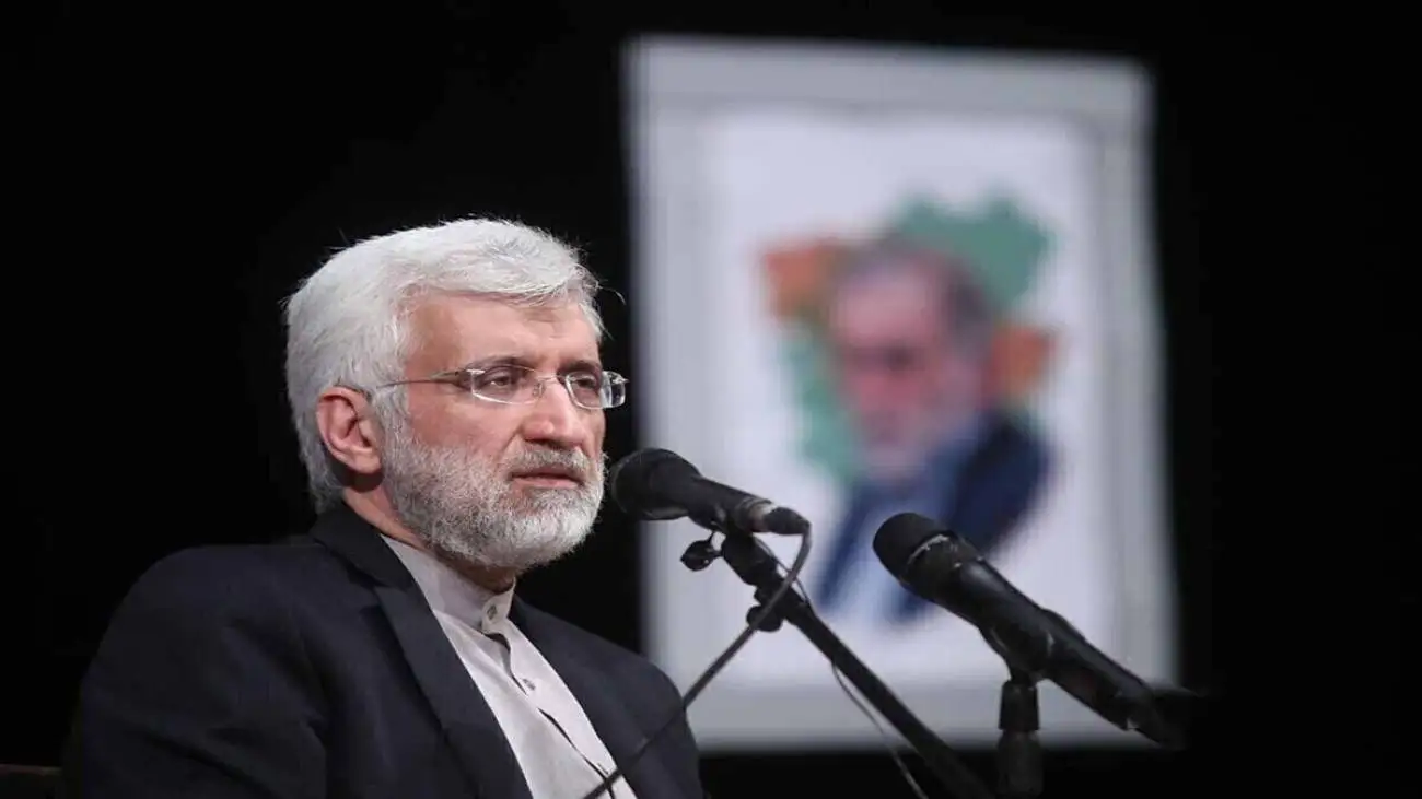 ویدیو  -  پاسخ تند جلیلی به انتقاد در موردمذاکرات: جمهوری اسلامی را به بیعت با یزید متهم نکنید