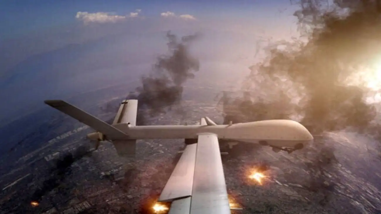 ویدیو  -  حمله پهپادی اوکراین به ایستگاه برق در بریانسک