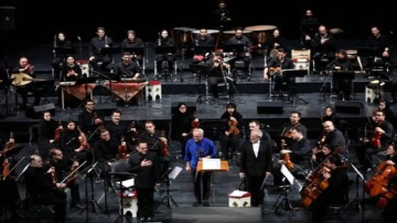 کمانچه ای که وطن را صدا زد -  درخشش فرج پوری در سومین کنسرت پاییزه ارکستر ملی