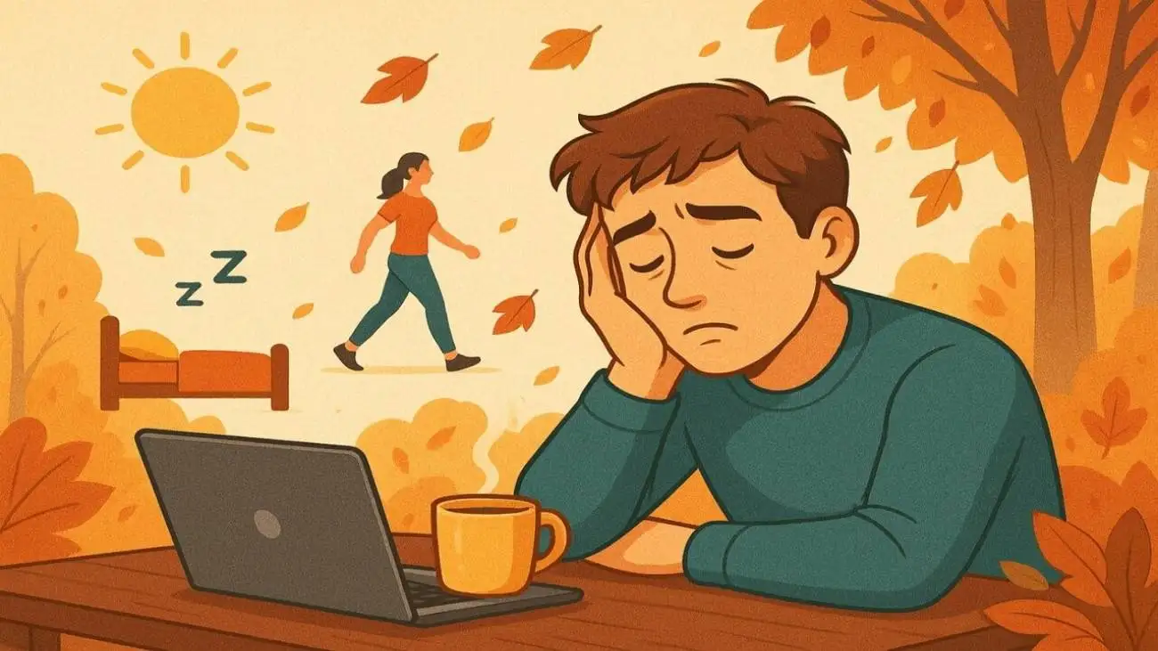 روش های مؤثر مقابله با خواب آلودگی در فصل پاییز