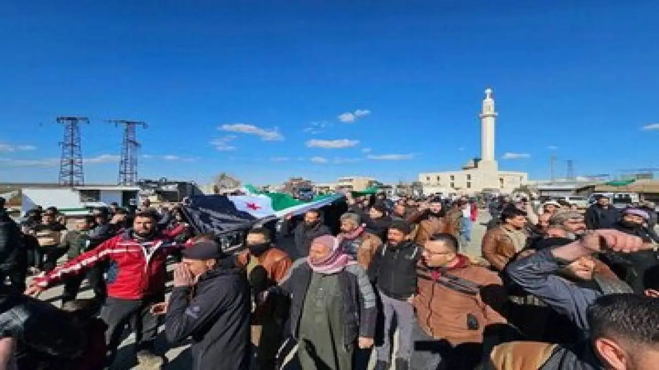 تظاهرات در دمشق بر علیه اسرائیل