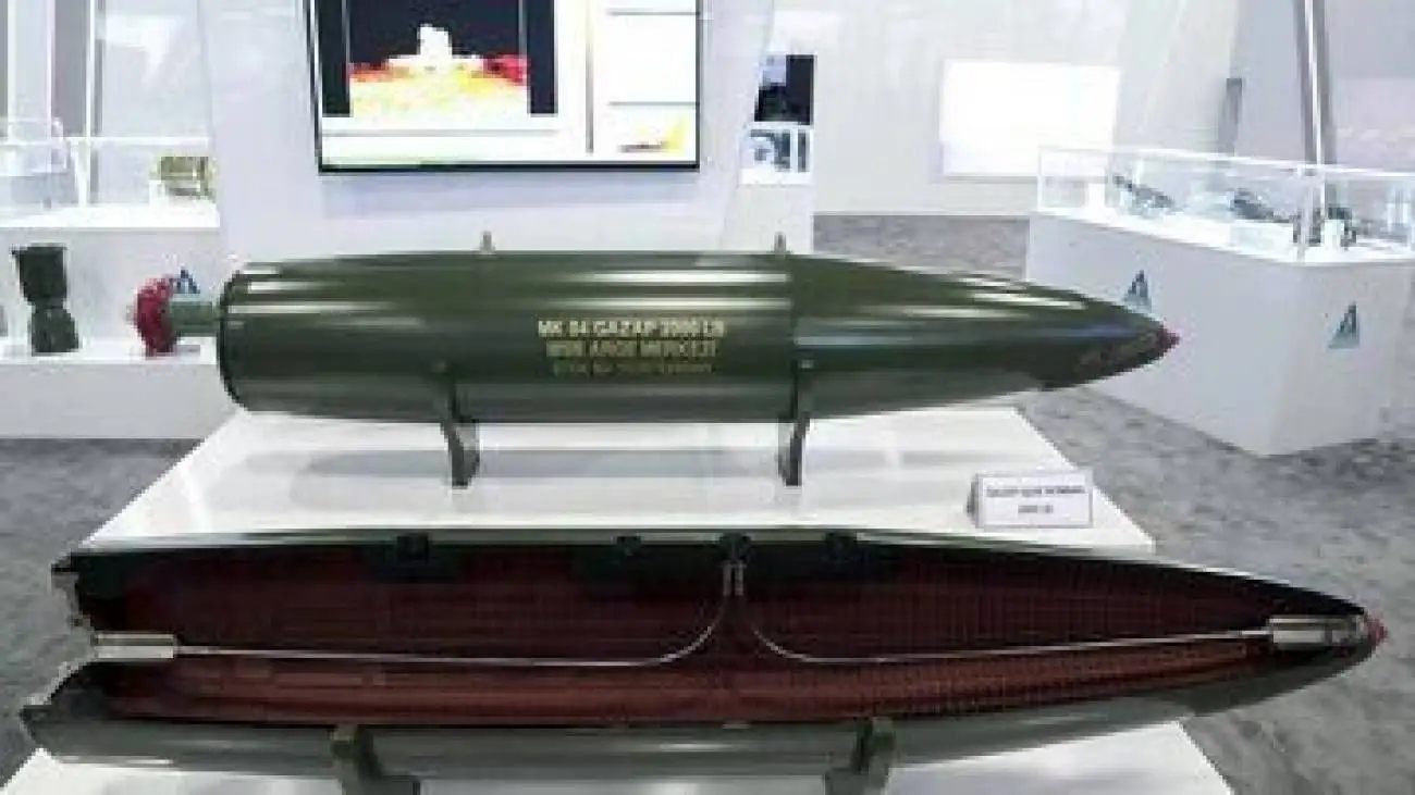 کشور همسایه از 2 بمب پیشرفته رونمایی کرد  -  دمای دمای جهنمی 3000 درجه  (غَضَب) + تصاویر