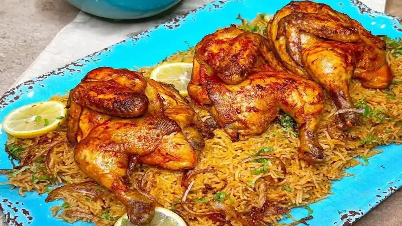 درست کردن کبسه مرغ ؛ غذای خوشمزه و معطر عربی
