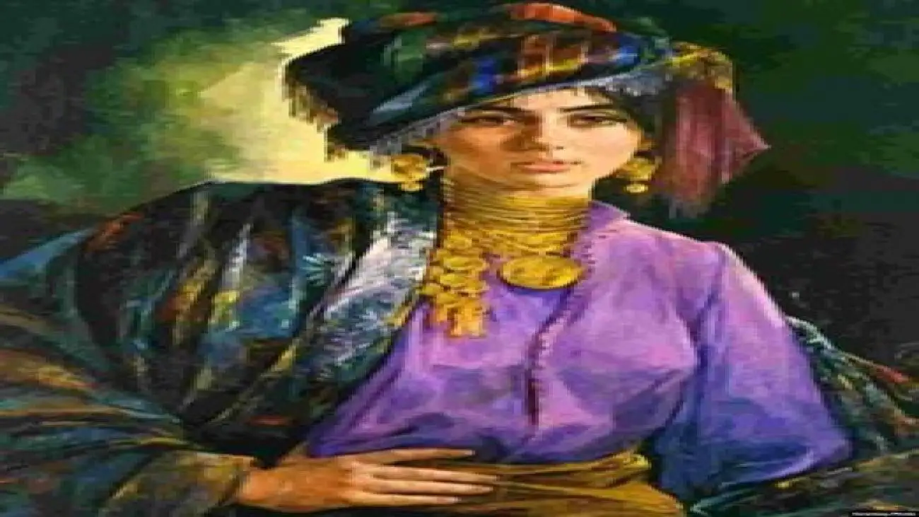 دختر کُردی که معروف شد