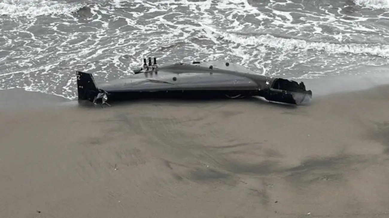 کشف یک پهپاد روسی در سواحل ترکیه  -  ببینید