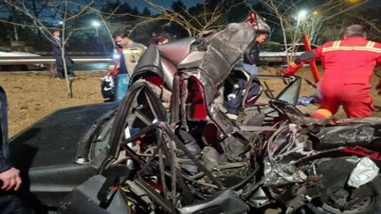 تصادف مرگبار کامیون و پراید در تهران -  جزئیات