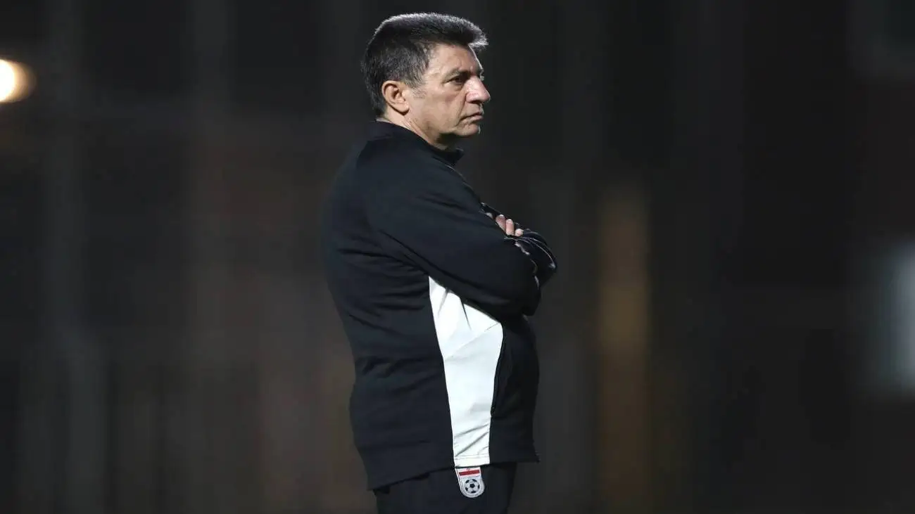 عکس -  امیر قلعه نویی در کنار سرمربی قهرمان جام جهانی 2014