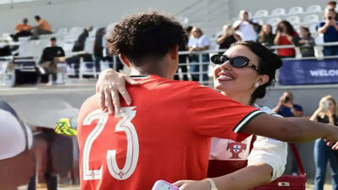 عکس -  عشق جورجینا به کریستیانو جونیور