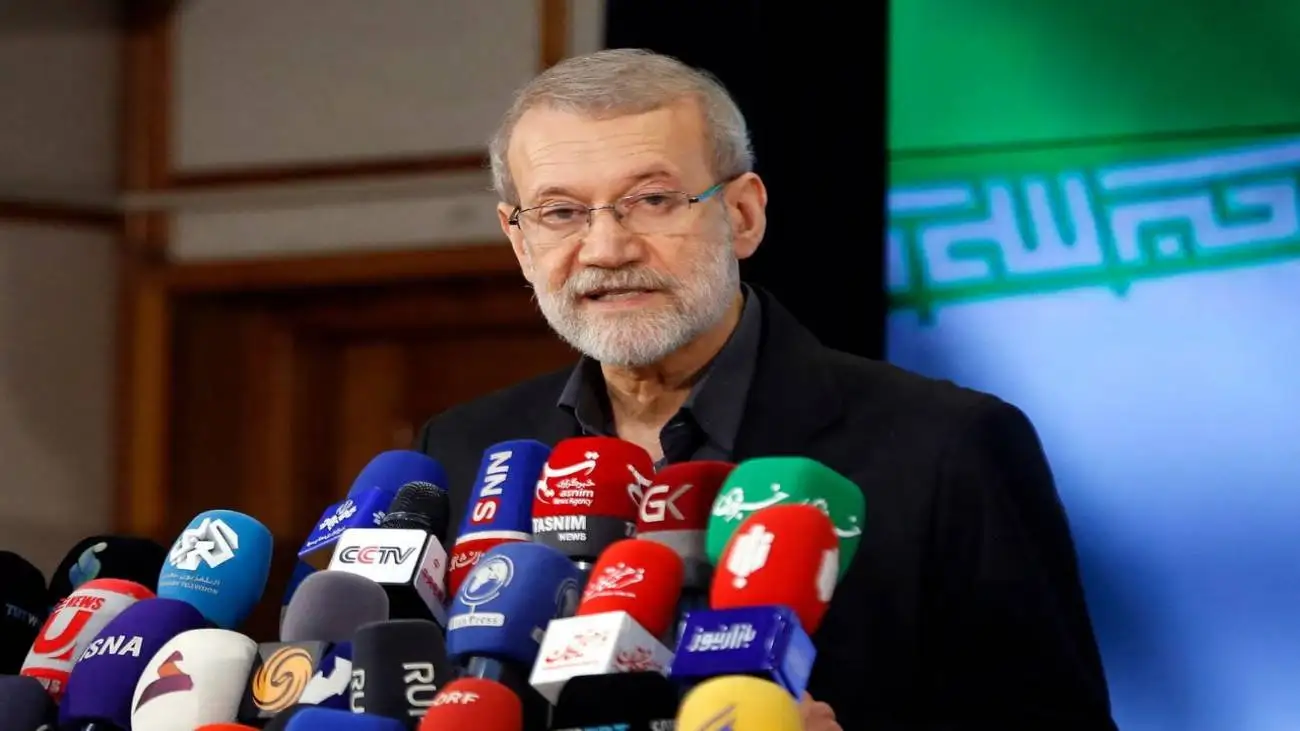 ویدیو  -  لاریجانی: تلاش نکنید موضع ایران را عوض کنید، من مسئول امنیت کشورم هستم