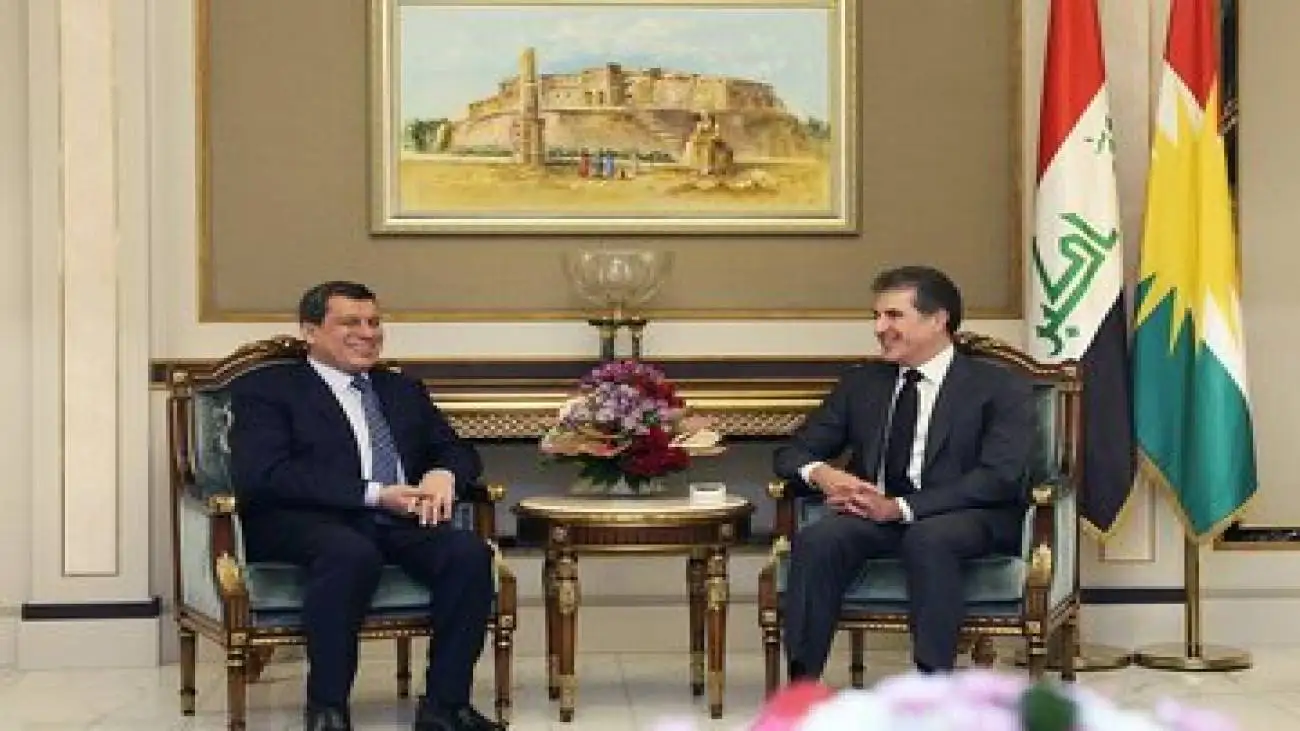 دیدار استراتژیک بارزانی و عبدی؛ اتحاد کردها برای گفت وگو با دمشق