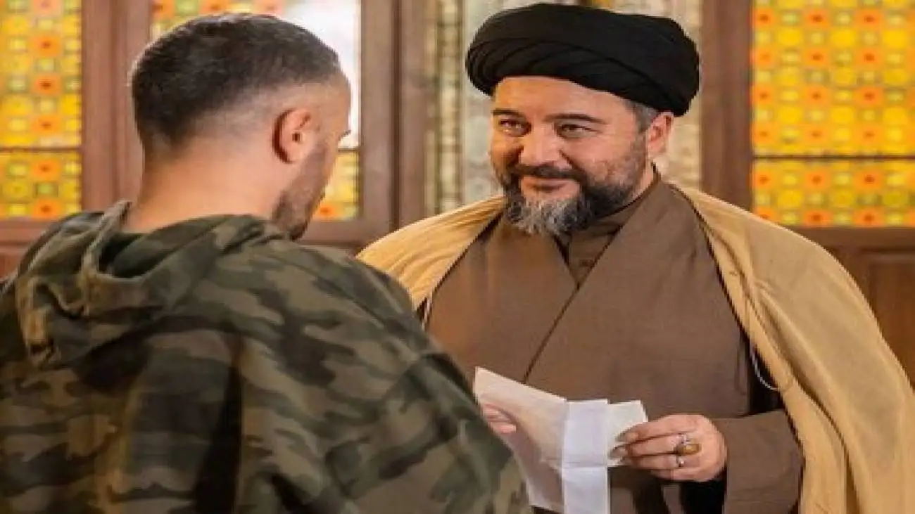 سکته امیرحسین صدیق زمان بازی در نقش روحانی