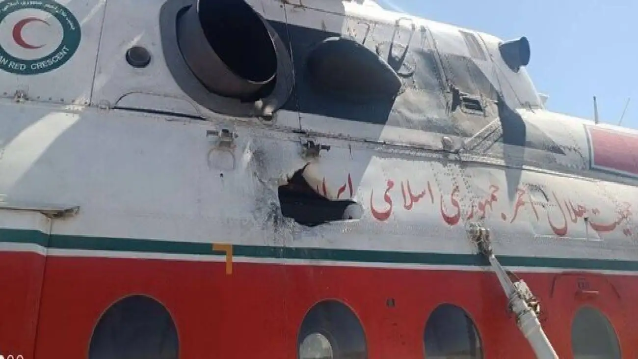 دلیل سقوط بالگرد هلال احمر در اشترانکوه مشخص شد؟ + ویدئو  -  جعبه سیاه تحویل داده شده