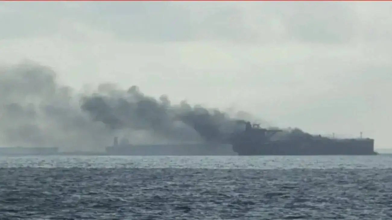 حمله پهپادی به نفتکش (البوس) مرتبط با روسیه